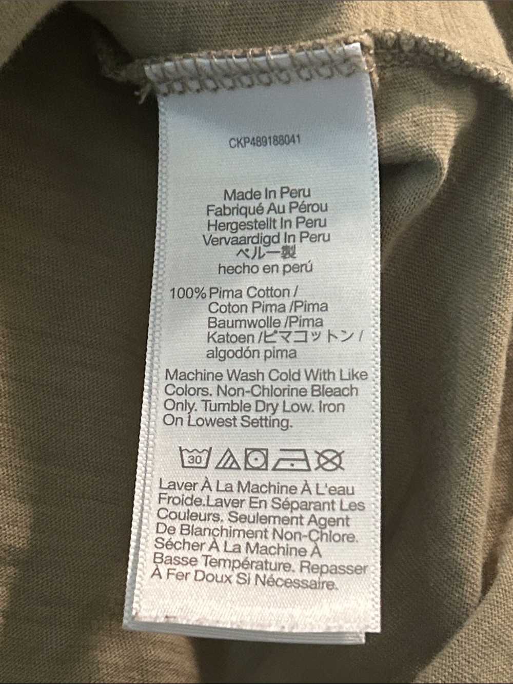 Madewell 100% Prima Cotton Sage Crewneck Cropped Boxy Tee short sleeves size XXS - Picture 7 of 9